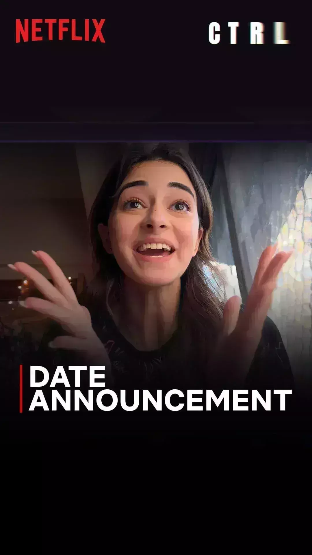 थ्रिलर फिल्म सीटीआरएल से अनन्या पांडे का फस्र्ट लुक आउट, 4 अक्टूबर को नेटफ्लिक्स पर होगी रिलीज
