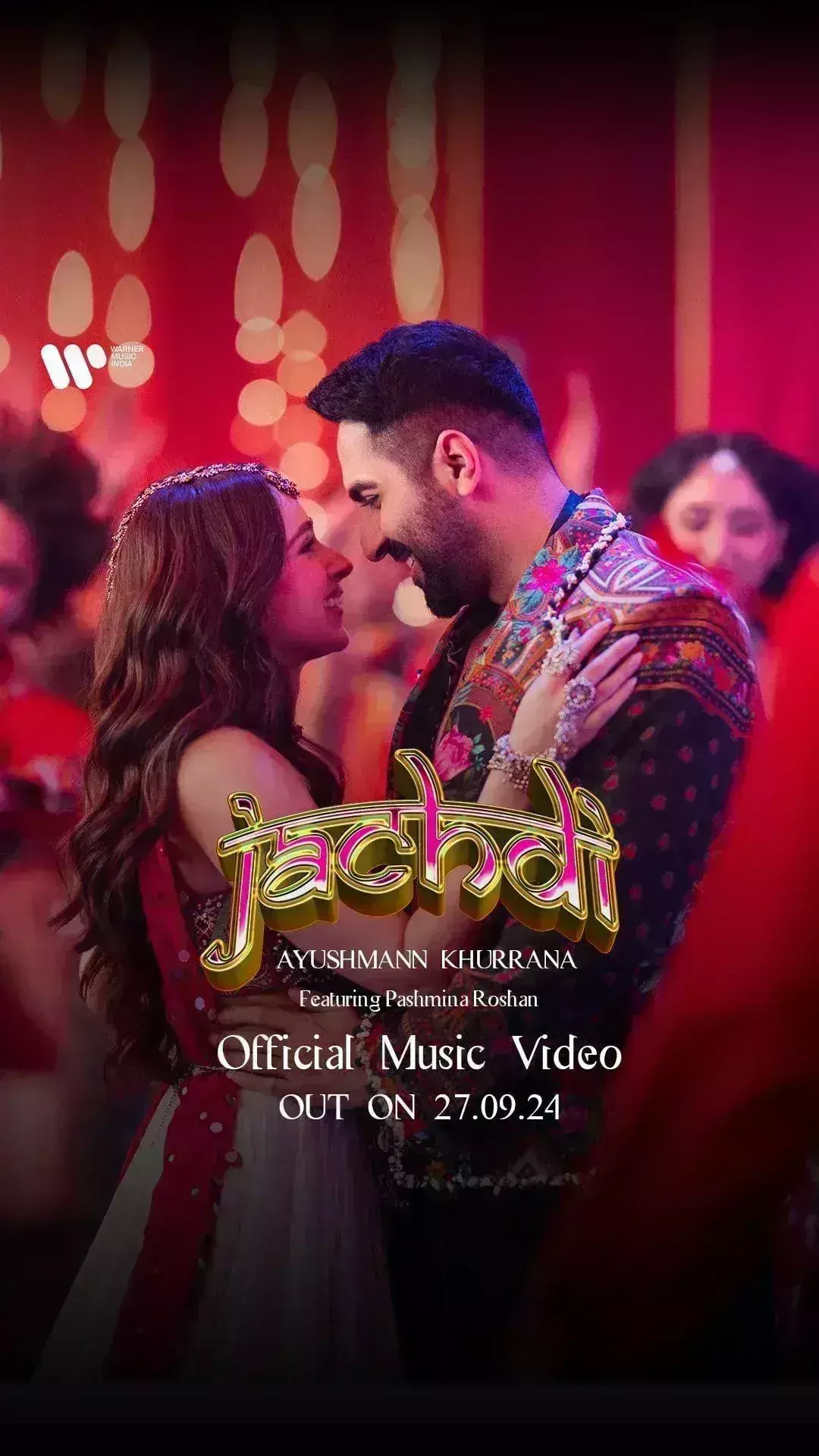 आयुष्मान खुराना-पश्मीना का नया गरबा सॉन्ग जचदी का टीजर आउट आयुष्मान खुराना-पश्मीना का नया गरबा सॉन्ग जचदी का टीजर आउट