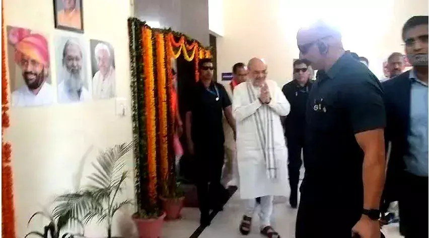 पंचकूला : भाजपा विधायक दल की बैठक में अमित शाह और मोहन यादव पहुंचे,नए मुख्यमंत्री के नाम का करेंगे चयन