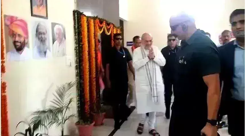 पंचकूला : भाजपा विधायक दल की बैठक में अमित शाह और मोहन यादव पहुंचे,नए मुख्यमंत्री के नाम का करेंगे चयन