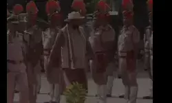 नायब सिंह सैनी को दिया गया गार्ड ऑफ ऑनर नायब सिंह सैनी को दिया गया गार्ड ऑफ ऑनर