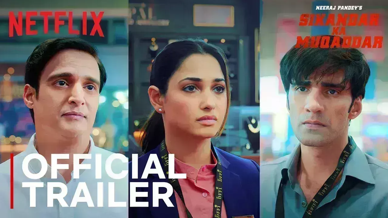 तमन्ना भाटिया की सिकंदर का मुकद्दर का ट्रेलर जारी, 29 नवंबर को नेटफ्लिक्स पर रिलीज होगी फिल्म