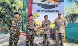 विजय दिवस पर भारत-बांग्लादेश सेनाओं ने पेश की दोस्ती की मिसाल