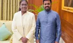 राष्‍ट्रपति द्रौपदी मुर्मु ने श्रीलंकाई राष्‍ट्रपति अनुर कुमार दिसानायक के सम्‍मान में रात्रिभोज का किया आयोजित