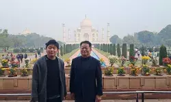 जापान के यामानाशी प्रांत गवर्नर कोटारो नागासाकी ने किया ताजमहल का दीदार