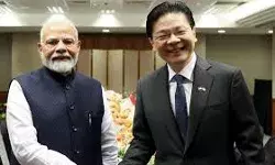 भारत और सिंगापुर के बीच व्‍यापक रणनीतिक साझेदारी को और मजबूत करने पर दिया गया जोर