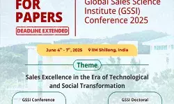 Global Sales Science Institute (GSSI) Conference 2025  June 4th- 7th, 2025, Shillong, India Global Sales Science Institute (GSSI) Conference 2025  June 4th- 7th, 2025, Shillong, India