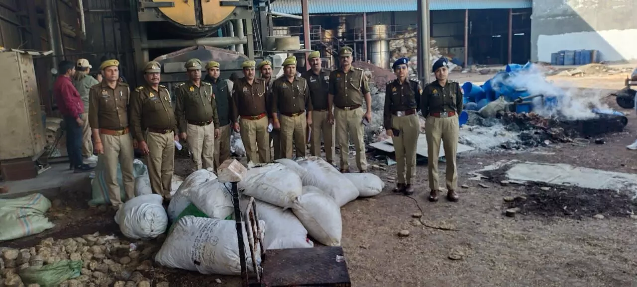 गौतमबुद्ध नगर में गांजे की बड़ी खेप बरामद