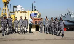 DELIVERY OF EIGHTH MISSILE CUM AMMUNITION (MCA) BARGE, LSAM 11 (YARD 79)