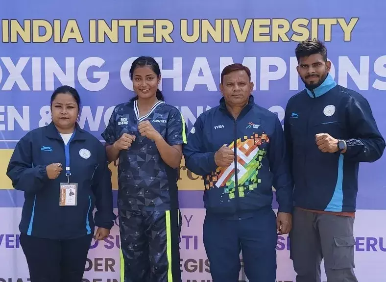ऑल इंडिया किक बॉक्सिंग इंटर यूनिवर्सिटी प्रतियोगिता में अवध विवि को मिला गोल्ड ऑल इंडिया किक बॉक्सिंग इंटर यूनिवर्सिटी प्रतियोगिता में अवध विवि को मिला गोल्ड