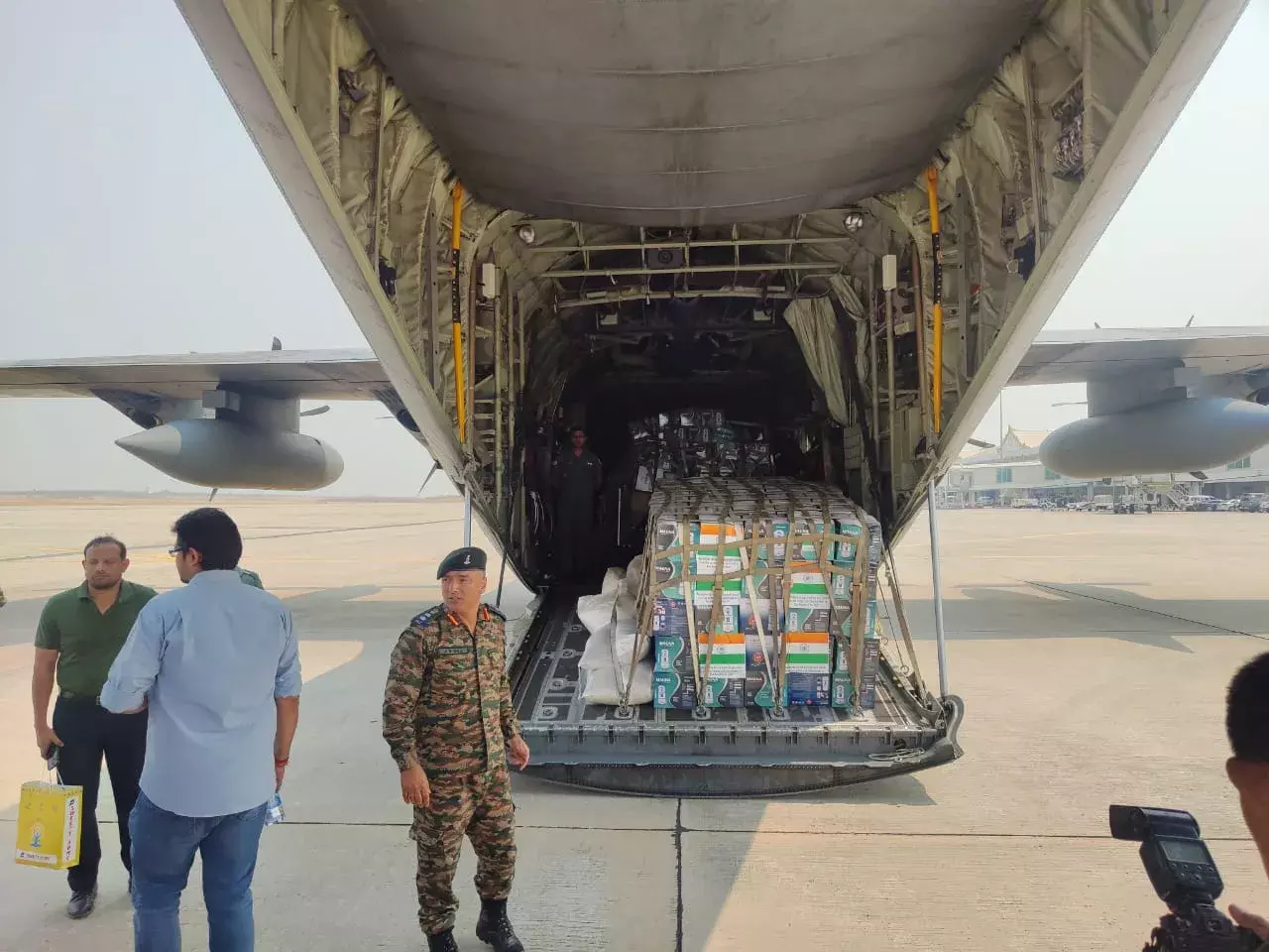 ऑपरेशन ब्रह्मा: भारत ने म्यांमार भेजी 625 मीट्रिक टन राहत सामग्री