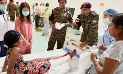 म्यांमार में भारतीय सेना के फील्ड हॉस्पिटल में 145 मरीजों का इलाज