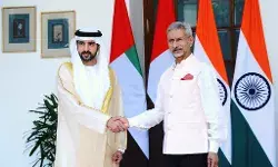 दुबई क्राउन प्रिंस ने की विदेश मंत्री एस.जयशंकर से मुलाकात