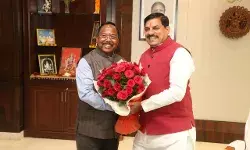 मंत्री रामविचार नेताम ने मध्यप्रदेश के मुख्यमंत्री डॉ. मोहन यादव से की मुलाकात