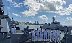 IOS SAGAR MAKES FIRST PORT CALL AT DAR-ES-SALAAM, TANZANIA