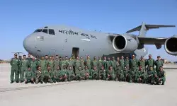 भारतीय वायुसेना की टुकड़ी डेजर्ट फ्लैग-10 में भाग लेने के लिए यूएई पहुंची