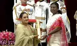 पद्म पुरस्कार 2025: राष्ट्रपति द्रौपदी मुर्मु ने पद्म पुरस्कारों से विभूषित किया