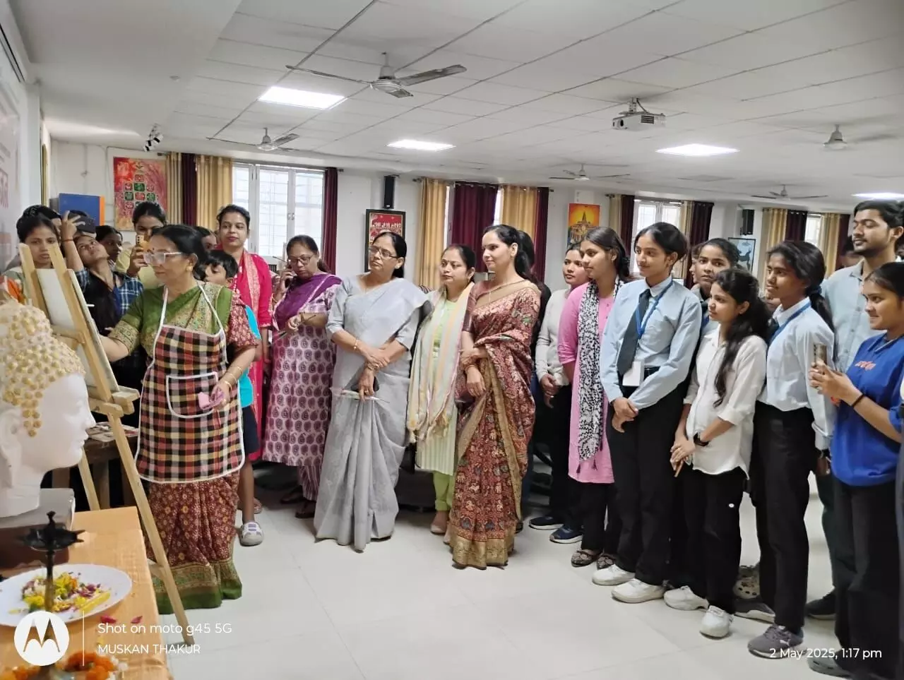 लोक कला के सृजनशीलता को बढ़ावा मिल रहा हैः डाॅ0 कुमुद सिंह लोक कला के सृजनशीलता को बढ़ावा मिल रहा हैः डाॅ0 कुमुद सिंह