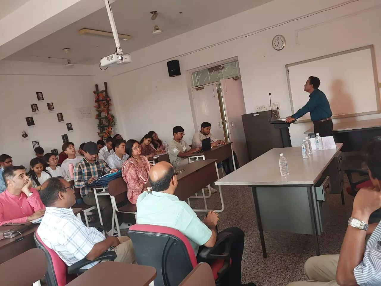 Professor Upendra emphasized the need to study the contribution of ancient Indian philosopher Kautilya. Professor Upendra emphasized the need to study the contribution of ancient Indian philosopher Kautilya.