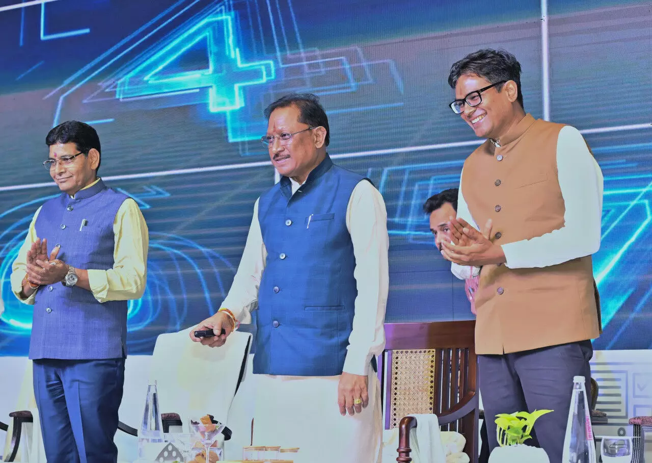 नवा रायपुर में भारत के पहले एआई डेटा सेंटर पार्क का मुख्यमंत्री ने किया शिलान्यास नवा रायपुर में भारत के पहले एआई डेटा सेंटर पार्क का मुख्यमंत्री ने किया शिलान्यास