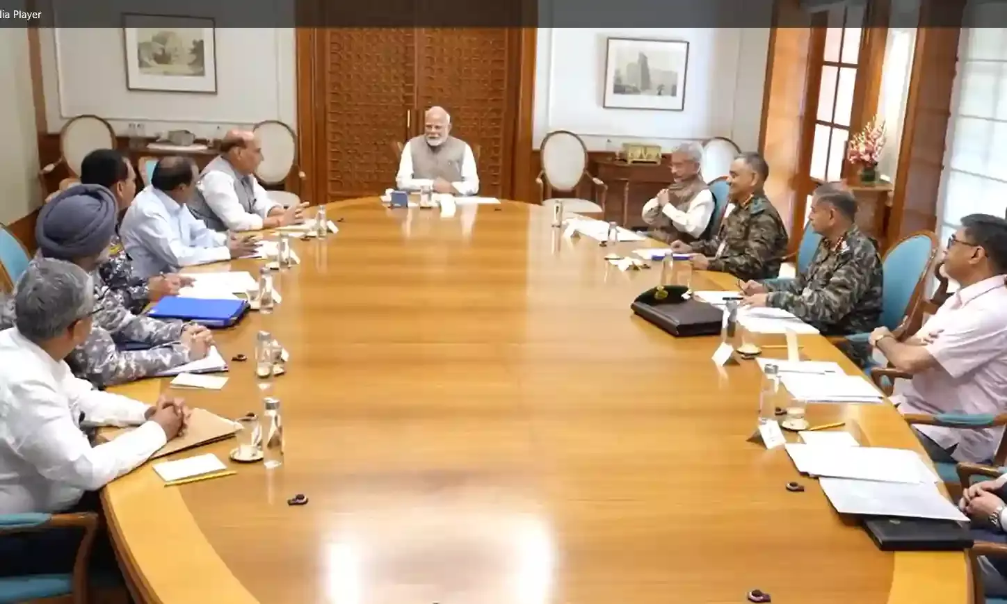 पीएम मोदी ने दिल्ली में उच्च स्तरीय बैठक की अध्यक्षता की