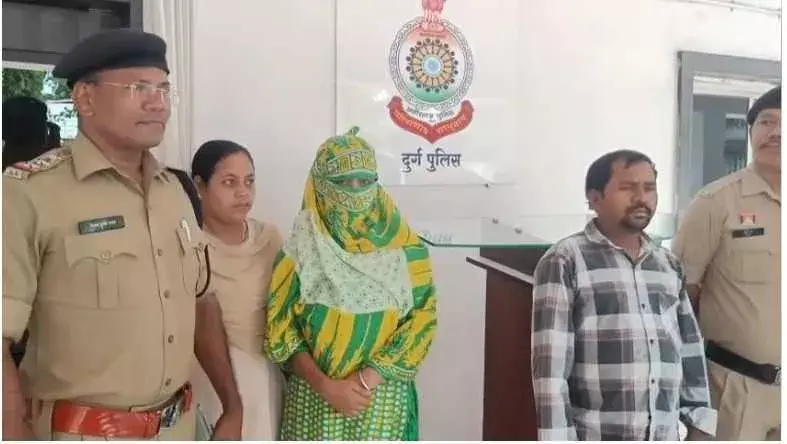 दुर्ग में अवैध तरीके से रह रही बांग्लादेशी महिला को पुलिस ने किया गिरफ्तार
