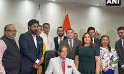 कांग्रेस सांसद शशि थरूर के नेतृत्व में पनामा पहुंचे भारतीय सर्वदलीय प्रतिनिधिमंडल ने संसद की अध्यक्ष डाना कास्टानेडा के साथ बैठक की कांग्रेस सांसद शशि थरूर के नेतृत्व में पनामा पहुंचे भारतीय सर्वदलीय प्रतिनिधिमंडल ने संसद की अध्यक्ष डाना कास्टानेडा के साथ बैठक की