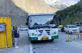 लेह-केलांग-दिल्ली रूट पर हिमाचल पथ परिवहन निगम की बस सेवा आज से शुरू लेह-केलांग-दिल्ली रूट पर हिमाचल पथ परिवहन निगम की बस सेवा आज से शुरू