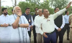 अहमदाबाद विमान हादसा: पीएम मोदी ने दुर्घटना स्थल का लिया जायज़ा