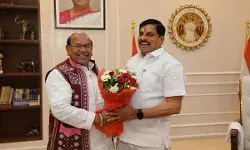 भोपाल- मुख्यमंत्री डॉ. यादव से मिले अनुसूचित जनजाति आयोग के राष्ट्रीय अध्यक्ष श्री आर्य भोपाल- मुख्यमंत्री डॉ. यादव से मिले अनुसूचित जनजाति आयोग के राष्ट्रीय अध्यक्ष श्री आर्य