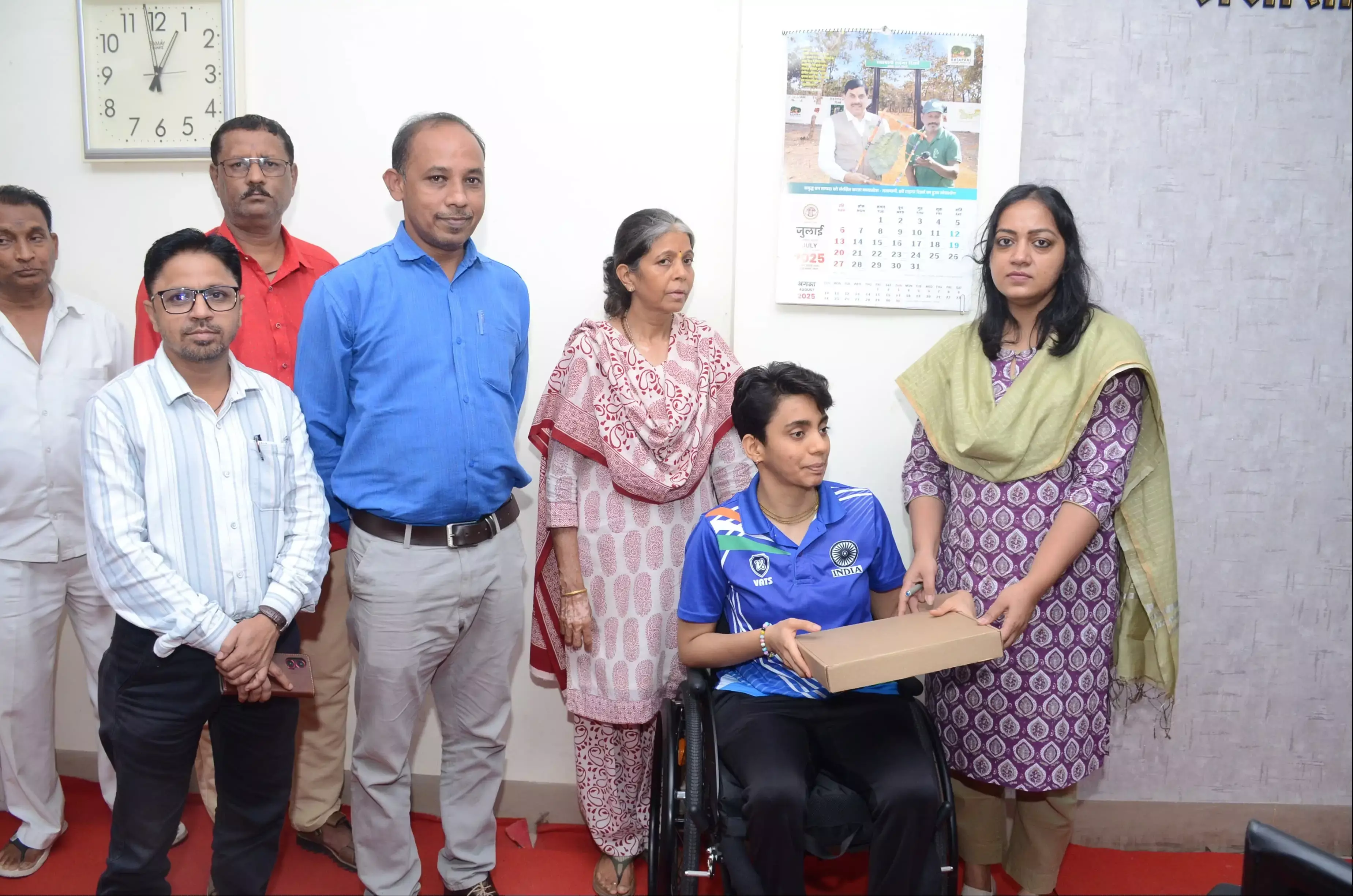 भोपाल - पैरा खिलाड़ी मनस्विता तिवारी की राह हुई आसान भोपाल - पैरा खिलाड़ी मनस्विता तिवारी की राह हुई आसान