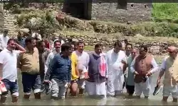 भाजपा प्रदेशाध्यक्ष बिंदल ने की आपदा प्रभावितों के लिए तुरंत जमीन और सड़कों की बहाली की मांग