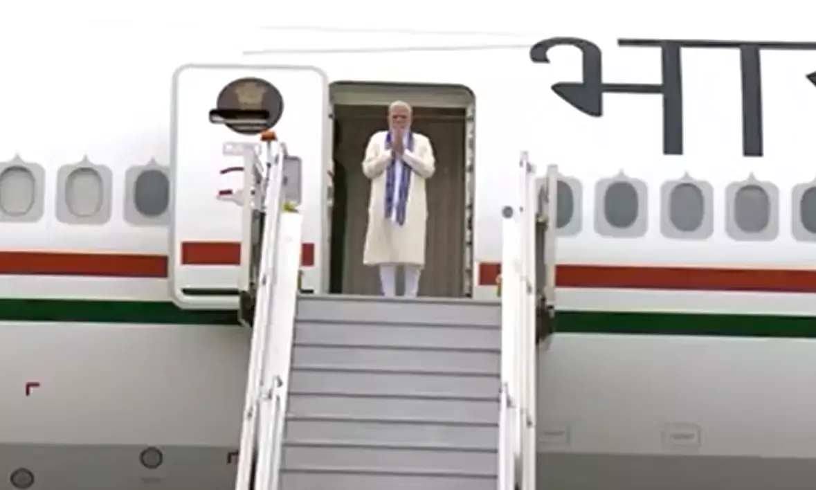 PM Modi arrives home after five-nation diplomatic tour