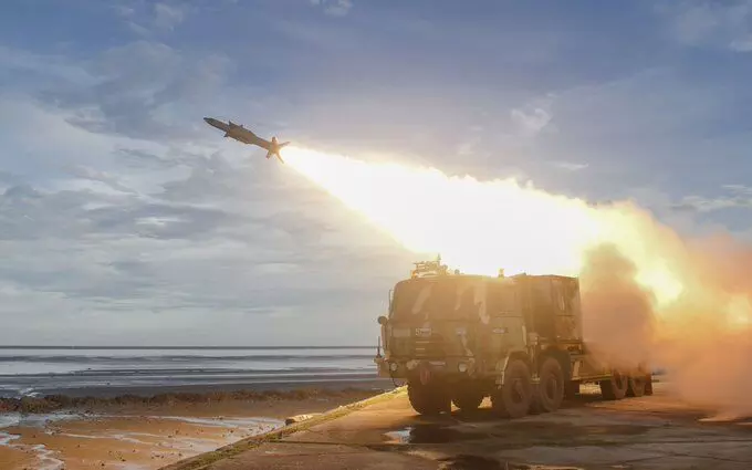Indian Army Tests Akash Prime Air Defence in Ladakh Indian Army Tests Akash Prime Air Defence in Ladakh