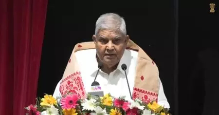 उपराष्ट्रपति धनखड़ ने अपने पद से दिया इस्तीफा उपराष्ट्रपति धनखड़ ने अपने पद से दिया इस्तीफा