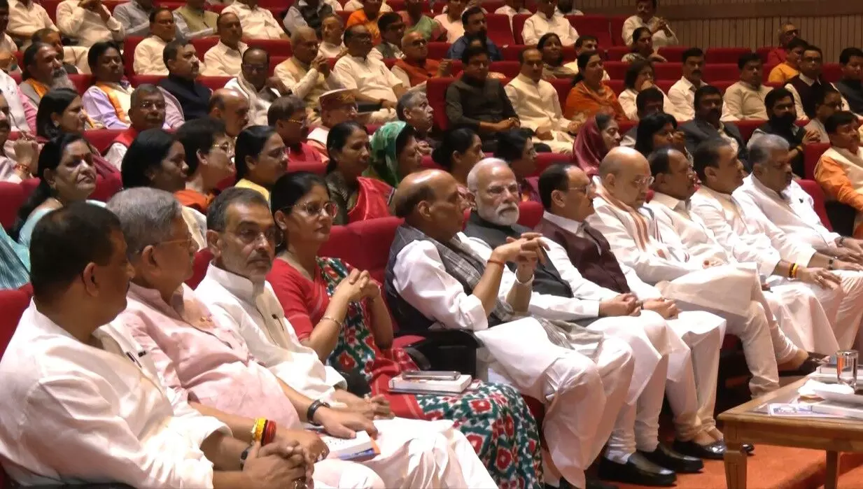NDA संसदीय दल की बैठक, ऑपरेशन सिंदूर के बाद पहली बैठक NDA संसदीय दल की बैठक, ऑपरेशन सिंदूर के बाद पहली बैठक