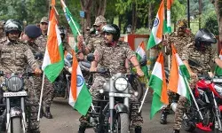 बालाघाट- सीआरपीएफ-123 वीं बटालियन द्वारा निकाली गई तिरंगा रैली