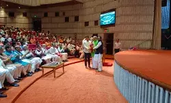 पीएम ने किया उपराष्ट्रपति उम्मीदवार सीपी राधाकृष्णन का स्वागत