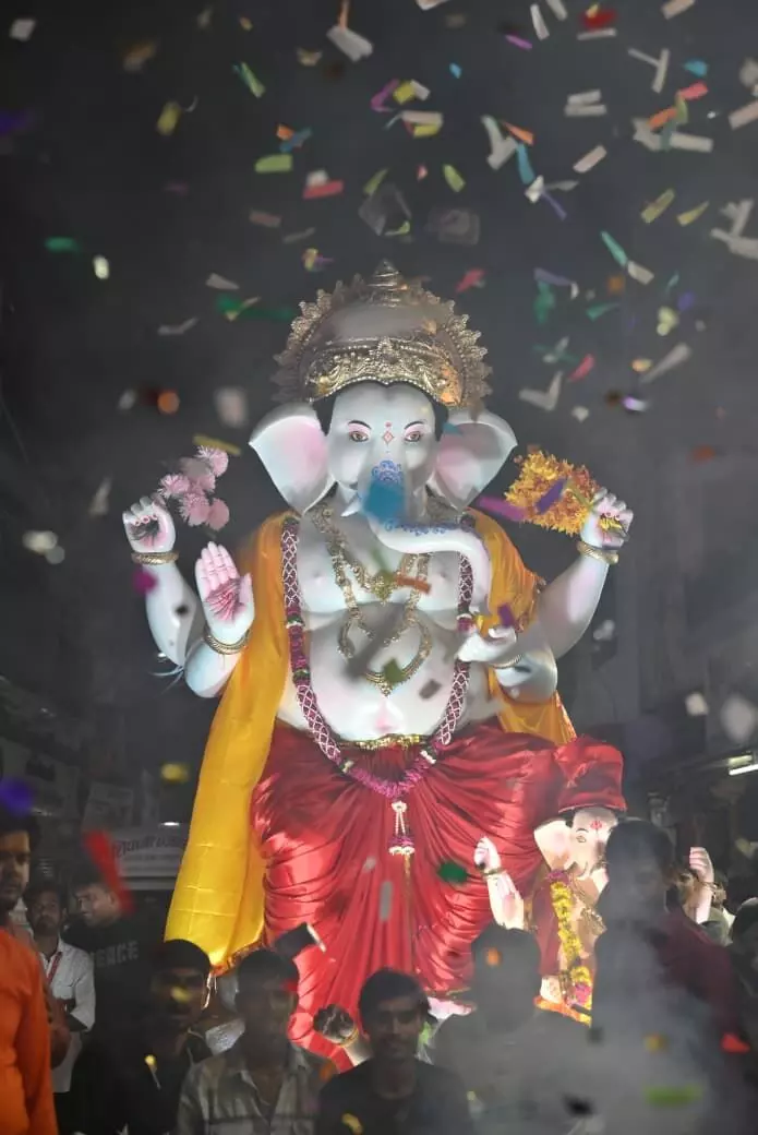 भगवान गणपति की आराधना का पर्व गणेश चतुर्थी आज प्रदेशभर में उल्लास के साथ मनाया जा रहा है भगवान गणपति की आराधना का पर्व गणेश चतुर्थी आज प्रदेशभर में उल्लास के साथ मनाया जा रहा है