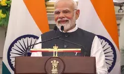 प्रधानमंत्री नरेन्‍द्र मोदी ने चीन के तियानजिन में शंघाई शिखर सम्‍मेलन के पूर्ण सत्र को संबोधित किया