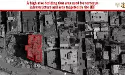 Israeli military destroys residential high-rise building, Sussi Tower in Gaza City Israeli military destroys residential high-rise building, Sussi Tower in Gaza City