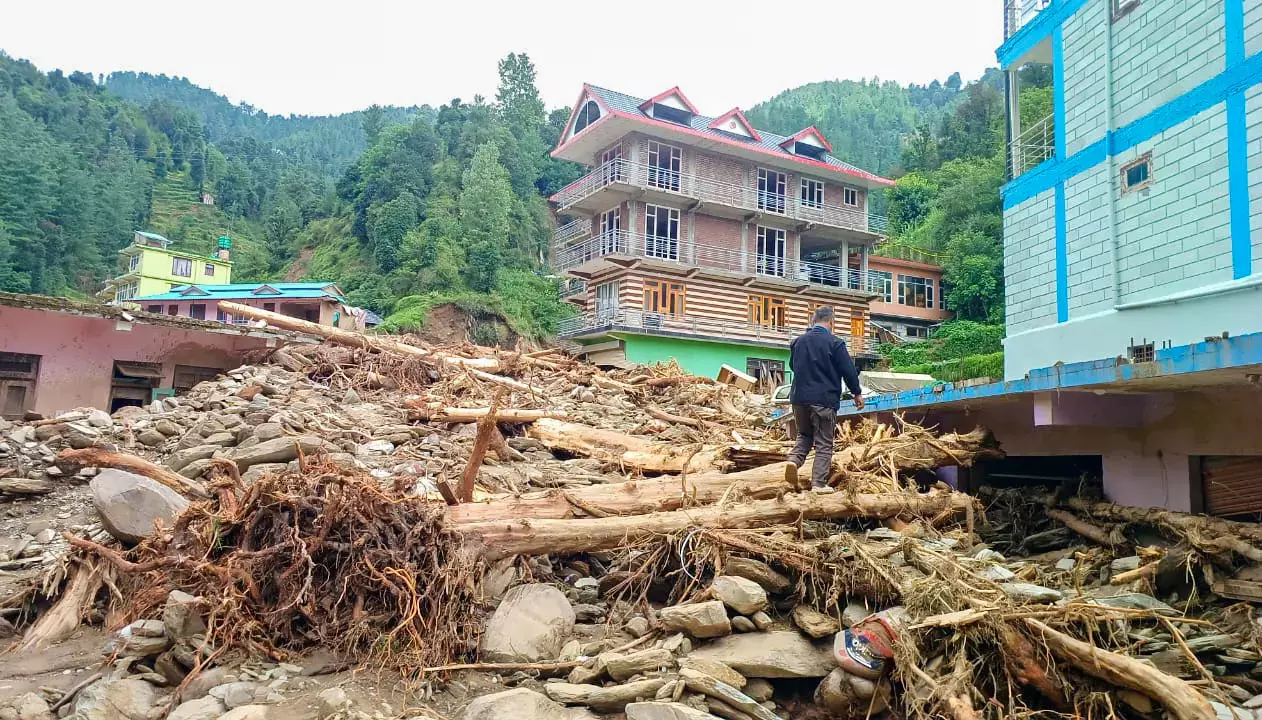 हिमाचल: भारी बारिश का कहर, 9 जिलों में यलो अलर्ट जारी