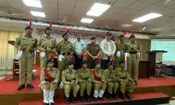 भाषा विश्वविद्यालय में एनसीसी रैंक समारोह सम्पन्न भाषा विश्वविद्यालय में एनसीसी रैंक समारोह सम्पन्न