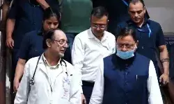 मुख्यमंत्री पुष्कर सिंह धामी ने दून अस्पताल का किया औचक निरीक्षण