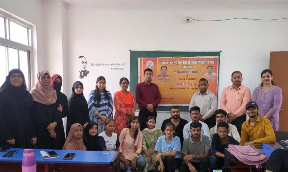 भाषा विवि के दीक्षोत्सव में हुआ भाषण प्रतियोगिता का आयोजन