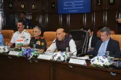 राजनाथ सिंह और ब्राज़ील उपराष्ट्रपति की रक्षा सहयोग पर चर्चा राजनाथ सिंह और ब्राज़ील उपराष्ट्रपति की रक्षा सहयोग पर चर्चा