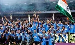 The Women in Blue defeated SouthAfrica to script a historic title win.
