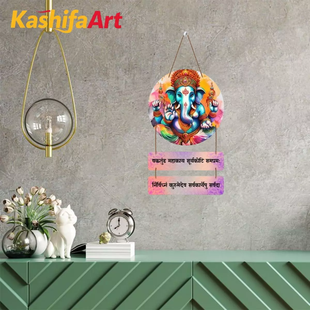 KashifaArt Padharo Sa Wooden Wall Hanger | Gifts | Bedroom | Decoration Items for Home | Mdf Wall Decoration for Living Room | Artworks Wall Hangings | Modern Decor Items