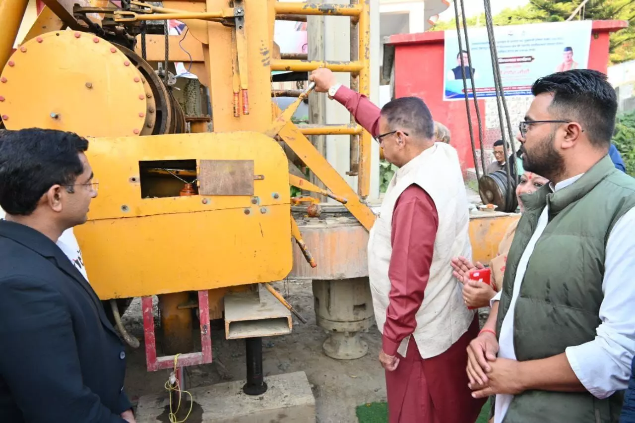 उत्तराखंड: कैबिनेट मंत्री ने किया 619 लाख रूपए की पेयजल योजना का शिलान्यास उत्तराखंड: कैबिनेट मंत्री ने किया 619 लाख रूपए की पेयजल योजना का शिलान्यास