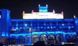 बाल अधिकारों के समर्थन में नीले प्रकाश में रोशन हुई लखनऊ की प्रमुख इमारतें और यूनिसेफ कार्यालय बाल अधिकारों के समर्थन में नीले प्रकाश में रोशन हुई लखनऊ की प्रमुख इमारतें और यूनिसेफ कार्यालय